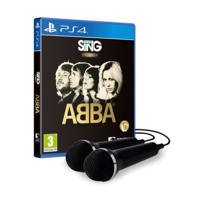 Let's Sing Presents Abba + 2 Micros-Jeu-PS4