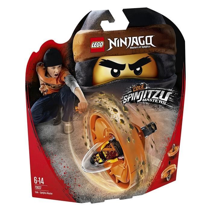LEGO® NINJAGO® 70637 Coletoupie Maître du Spinjitzu Jeu de construction Cdiscount Jeux