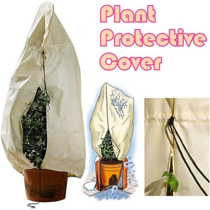 Voile D'hivernage KUIRUNRX Pour Plantes - Protection Contre Le Gel (1.2m X 1.8m) - Housse Réutilisable Extérieur - 3