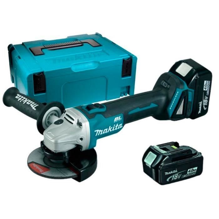 Makita dga504rfj à Meuleuse d'angle 18 V, 2 x 3,…