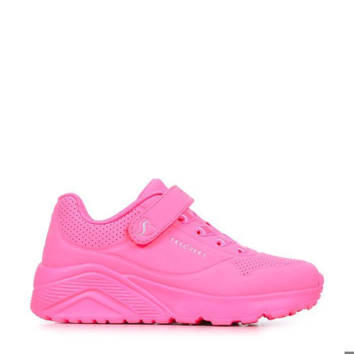 Skechers Chaussures enfant - SKECHERS - Uno Lite - Rose - Lacets - Synthétique