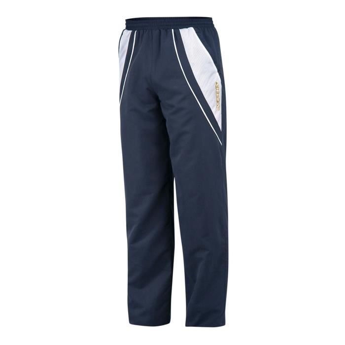 pantalon de survêtement acerbis 4 étoiles - homme - bleu marine - respirant - football - indoor