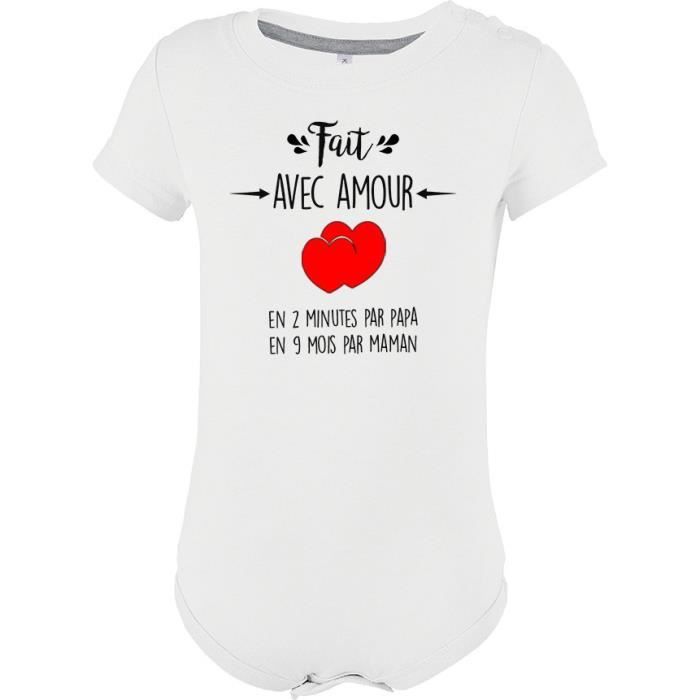 Body manche courte 1 mois deals
