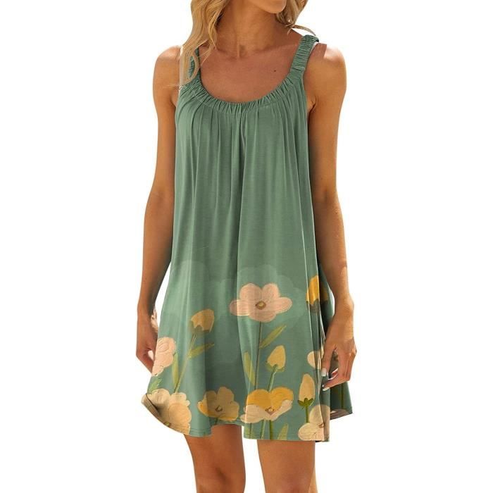 Robe Longue Noire Sans Manches Femme - Dos Nu, Coupe Ligne A, Matière Stretch, Pour Soirée Ou été - 9