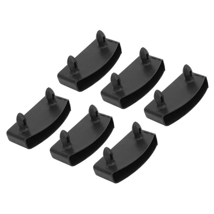 Supports de couverture de lattes de lit - SALUTUYA - 20 pièces - Plastique - Installation facile - Durable