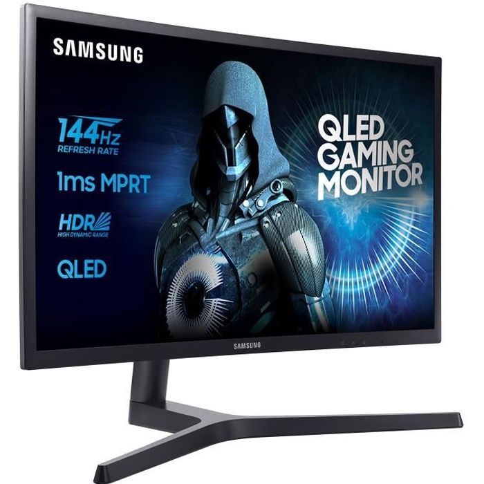 Vente Ecran PC SAMSUNG C32HG70 - Ecran incurvé 32 pouces QLED WQHD - Dalle VA - 1ms - 144Hz - HDMI/Display port - FreeSync pas cher Vente Ecran PC SAMSUNG C32HG70 - Ecran incurvé 32 pouces QLED WQHD - Dalle VA - 1ms - 144Hz - HDMI/Display port - FreeSync pas cher