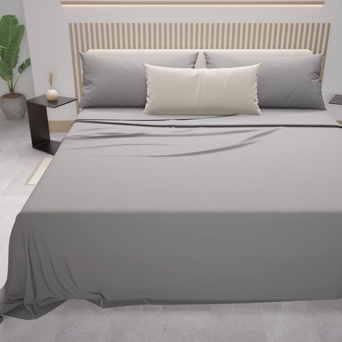 Housse de Matelas 3 Pièces 2 places Coton microfibre main image 1