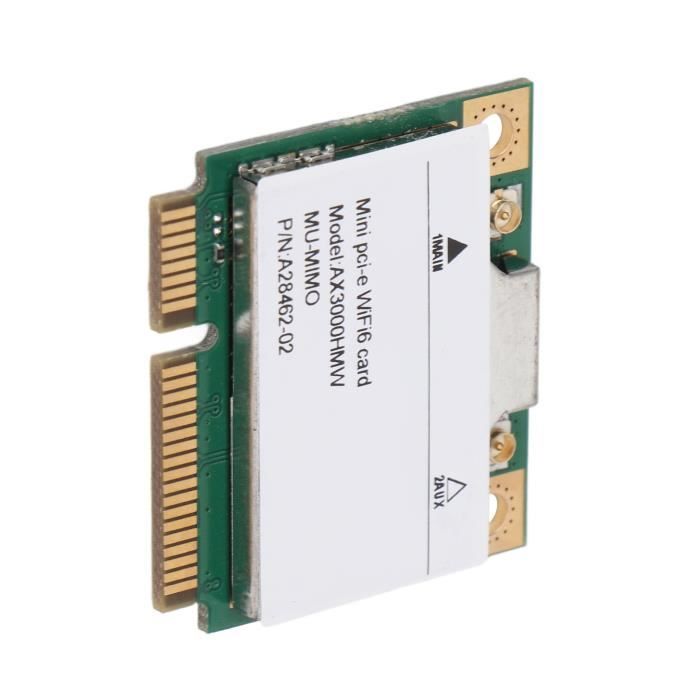Carte WiFi Mini PCI-E Double Bande 2.4G/5Ghz 300Mbps + Bluetooth 4.0 - Pour Ordinateurs Portables