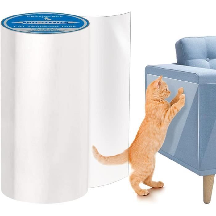 Protection Canape Chat Anti Griffe 20 * 500cm,Anti Griffe Chat  Canapé,Protege Canape Griffe Chat Transparent Invisible,Protection Canape  Chat pour Meubles Porte Mur Comptoirs : : Animalerie