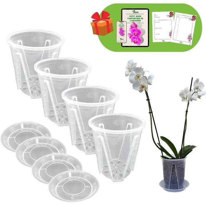 POT DE FLEUR,9 pack--Pot D'orchidées Avec Trous, 9 Paquets, Pot De
