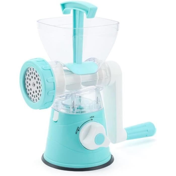 Hachoir à Viande Slivercrest 3L en Acier Inoxydable 850W