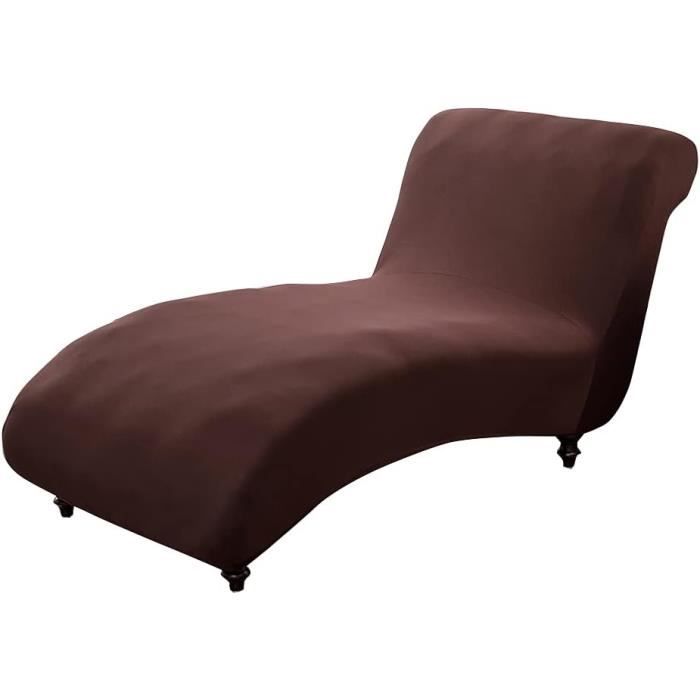 Housse pour chaise longue accoudoir court droit Hosteline CAMERON Bordeaux 48 x 29 x 14 cm