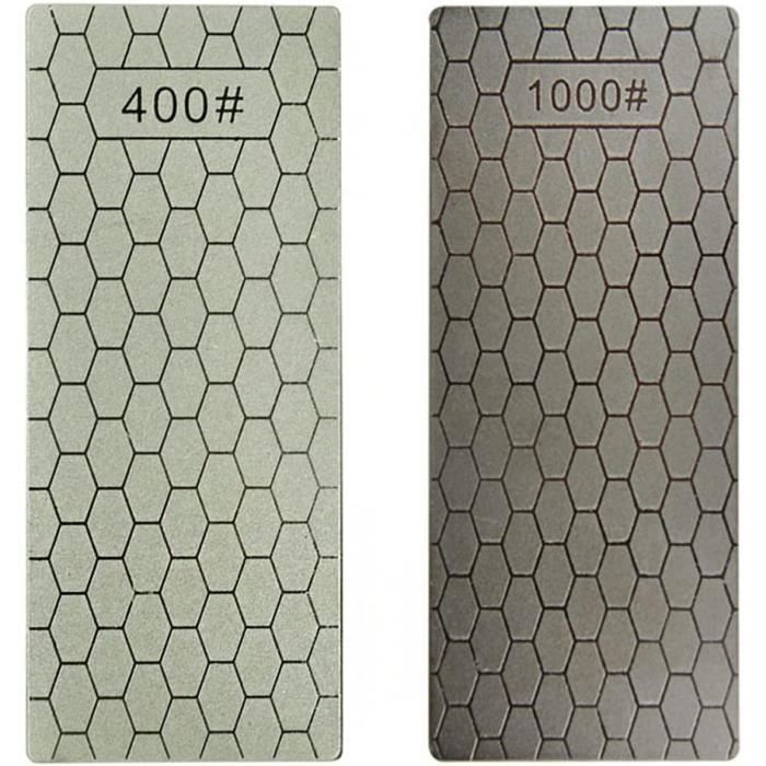 Lot De 7 Pierres à Aiguiser Diamantées Avec Base - 80# 120