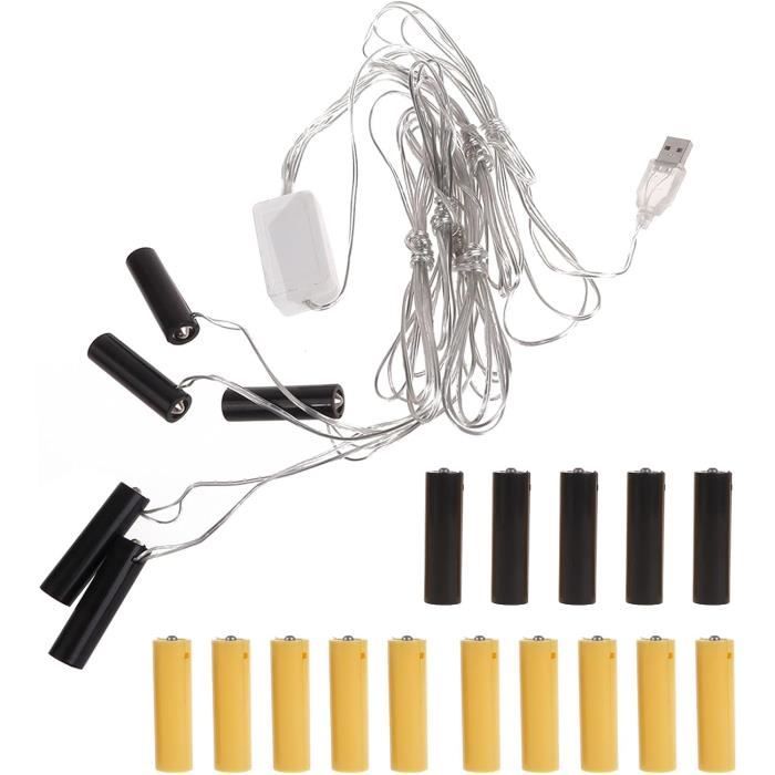 Éliminateur De Piles AAA - Adaptateur USB 5V Vers 4.5V/3V - Pour Bougies électroniques, Jouets, Lumières LED