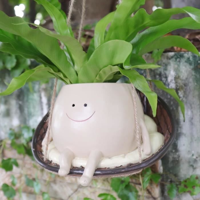 Pot De Fleurs Suspendre Avec Visage Balan oire Pot De Fleurs Avec pot-de-fleurs-suspendre-avec-visage-balan-oire-pot-de-fleurs-avec