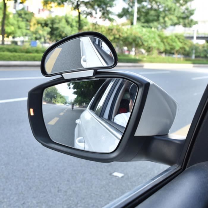 Miroirs d'angle mort de vue latérale de haute qualité à 360 degrés réglables Miroir auxiliaire universel pour une RETROVISEURS