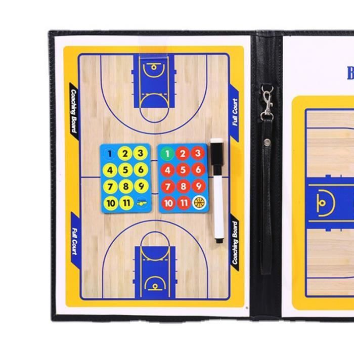 Murray Sporting Goods Presse-papiers effaçable à sec | Tableau blanc double face effaçable à sec (Tennis