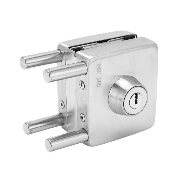 1 Jeu Serrure De Porte Coulissante De Grange Loquets Et Verrous De Porte Serrure De