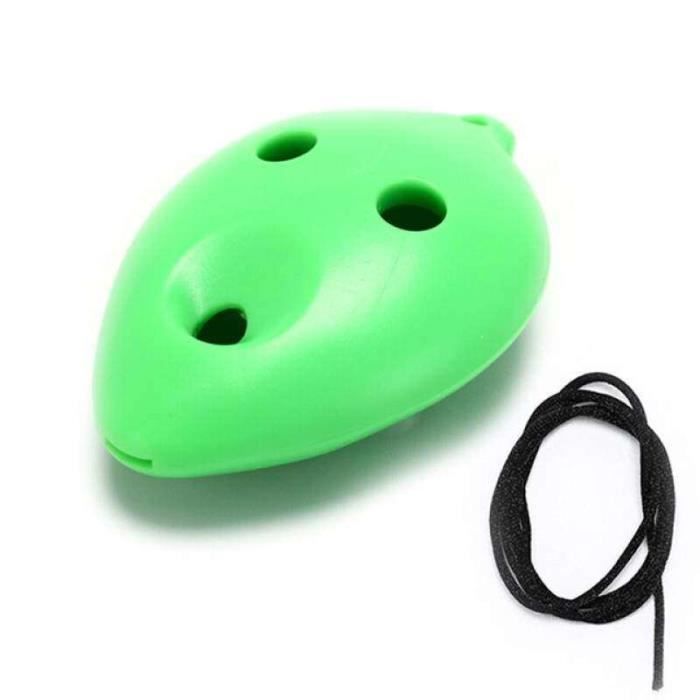 Rm02689OCARINA.Treble C Ocarina en plastique 6 trous pour débutant 6