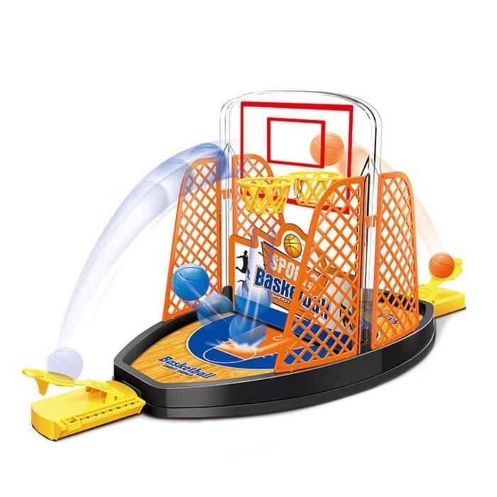 Jeu De Basket De Table à Doigts - Jouet Interactif Pour Enfants - Développe Coordination Et Réflexes - 10