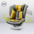 LIONELO Bastiaan One - Siège-auto bébé évolutif - De 0 à 36 Kg - Groupe 1/2/3 - Technologie 360° ISOFIX - Jaune-1