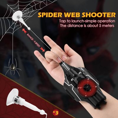 Nouveau Lanceur De Soie Hot Spider Man, Spider Man Launcher Toy Pour Enfants, Spider Cosplay Super Hero Nouveau Lanceur De Soie Hot Spider Man, Spider Man Launcher Toy Pour Enfants, Spider Cosplay Super Hero