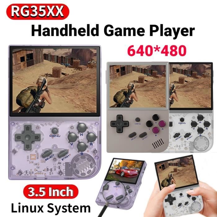 Console Rétro Portable R40S – 35 000+ Jeux, écran IPS 3,5 Pouces, Système Linux Open Source – Cadeau Nostalgique