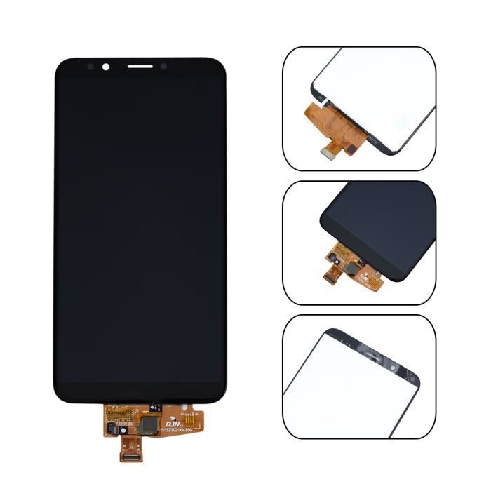 Écran LCD + Vitre Tactile Pour Huawei Y7 2018 - Noir - Neuf