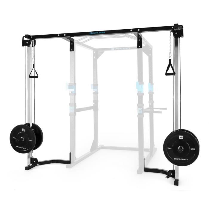 CAPITAL SPORTS CA Tremendour Extension rack cable de traction Latissimus Cdiscount Sport