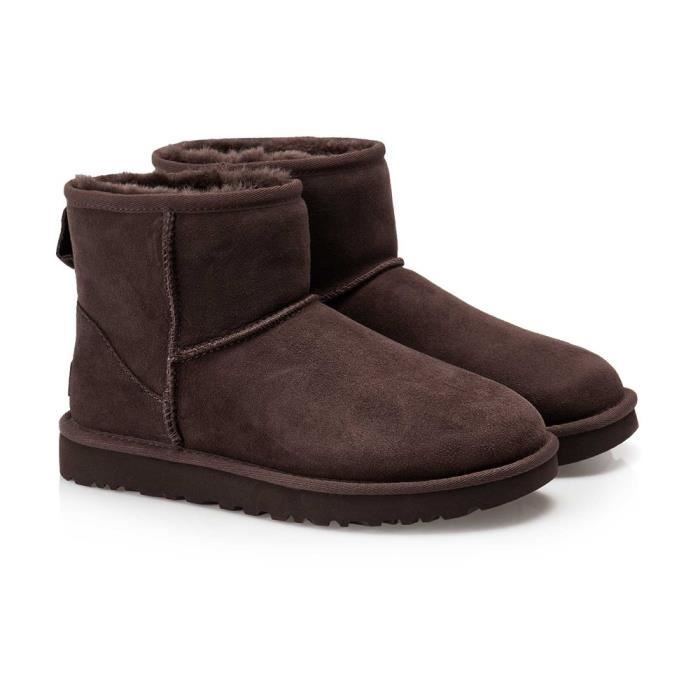 Chaussures UGG Classic Mini Femme Marron Marron Cdiscount