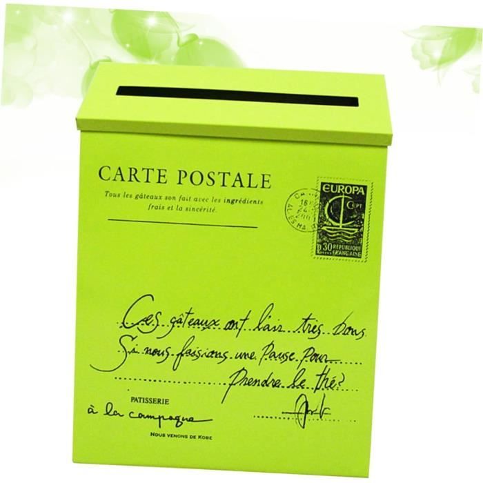 WAMJ AQDY Boîte aux Lettres Originale, Boite aux Lettres Vintage