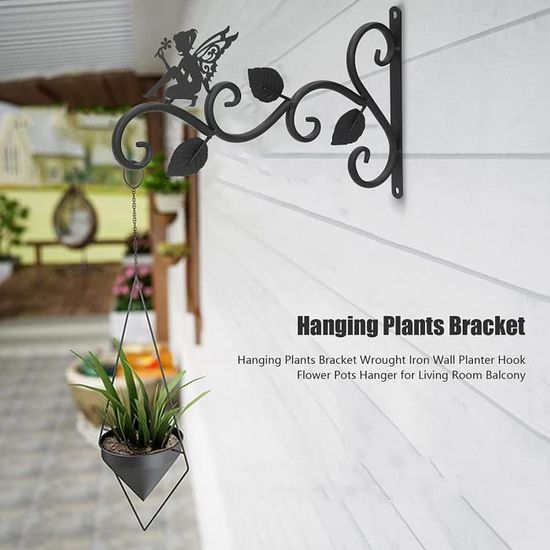 Support pour plantes suspendues, crochets muraux Support de suspension pour  plantes avec mangeoires pour oiseaux à fleurs [204] - Cdiscount Jardin