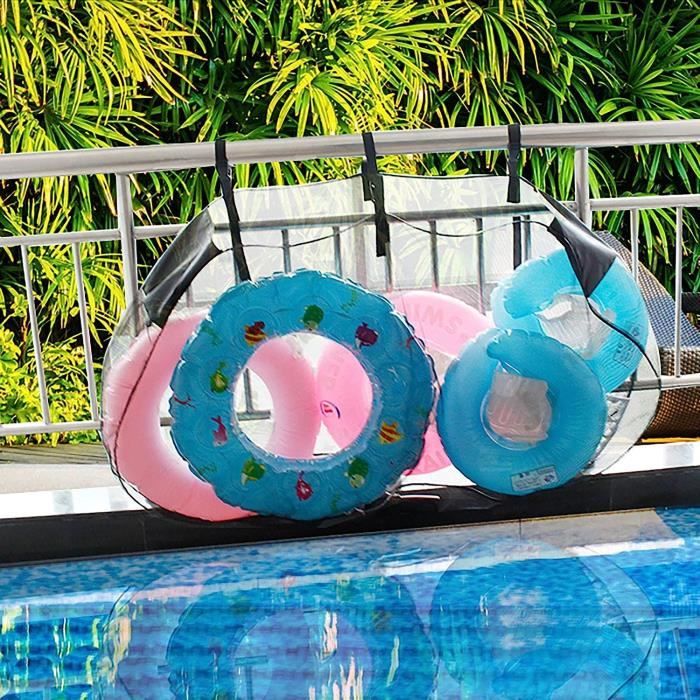 Sac de rangement suspendu pour piscine - Extra large - Filet de rangement -  Anti-tempête - Filet de rangement pour piscine - Cdiscount Jeux - Jouets