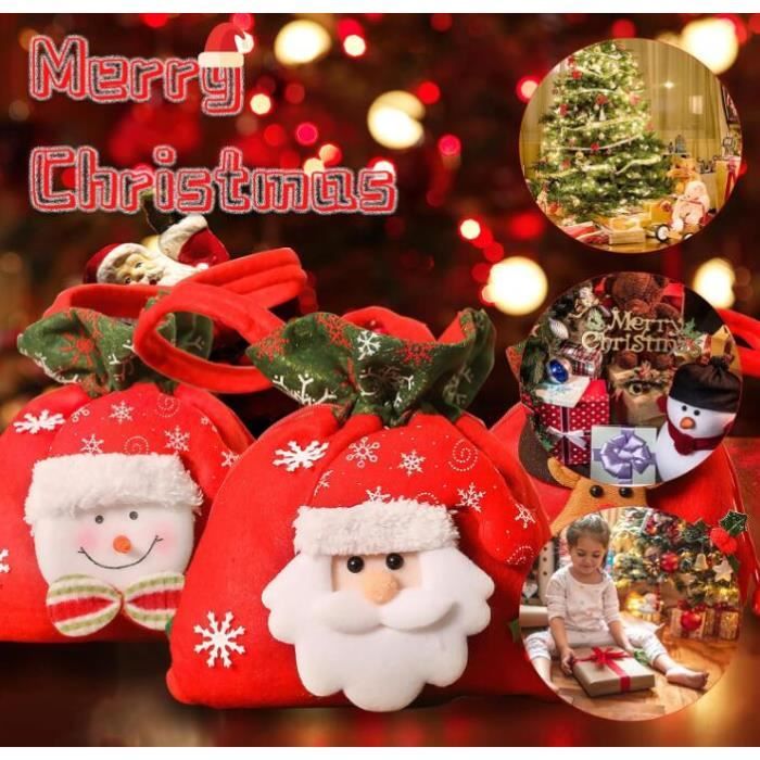 TEMPSA Sac Sachet Pochette à Cordon Corde Bonbon Cadeau Rangement