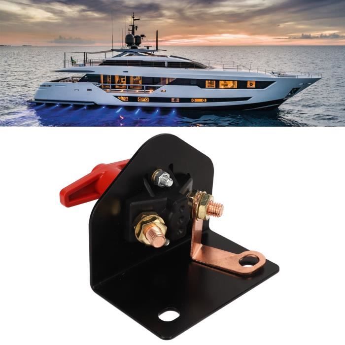 Isolateur de batterie 12-48 V - Coupe/Arrêt de batterie - Interrupteur de  déconnexion pour bateau, voiture, petit yacht, camping-ca - Cdiscount Auto