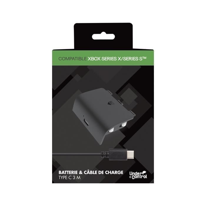 Kit de Batterie pour Manette Xbox Series X/S - Câble de Charge Type-C  -Accessoir