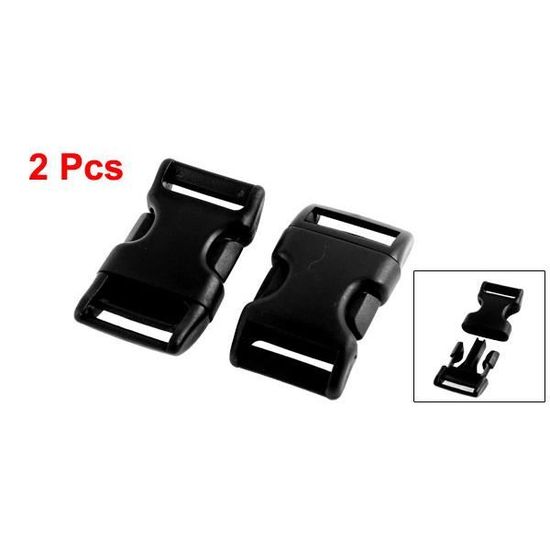 20 collier de chien 2 Boucles courbées 10 Sac à Dos 25 mm 15 Sangle
