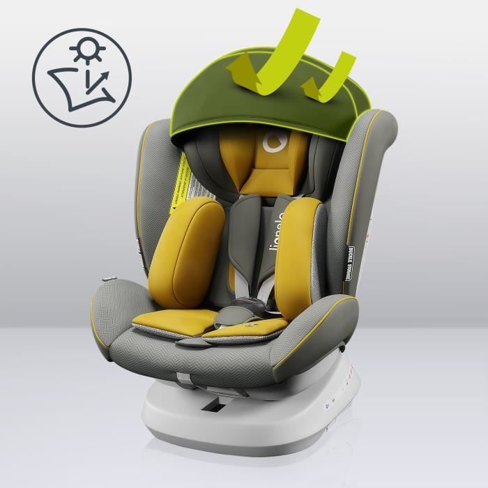 LIONELO Bastiaan One - Siège-auto bébé évolutif - De 0 à 36 Kg