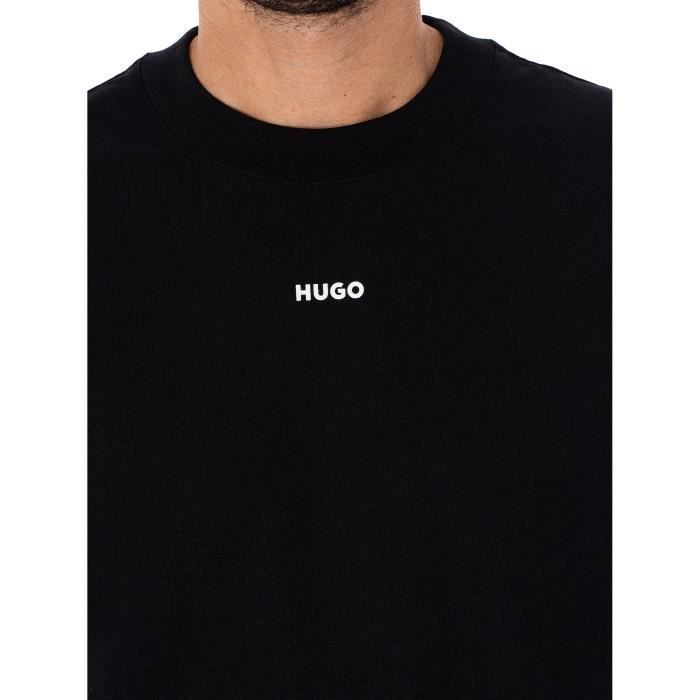 Hugo Point T-Shirt Dapolino - HUGO Noir - Cdiscount Prêt-à-Porter