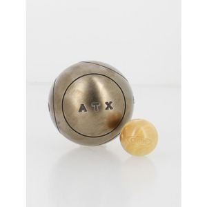 3 Boules De Pétanque Obut Inox, Modèle 73/700, Occasion, Fabrication Française