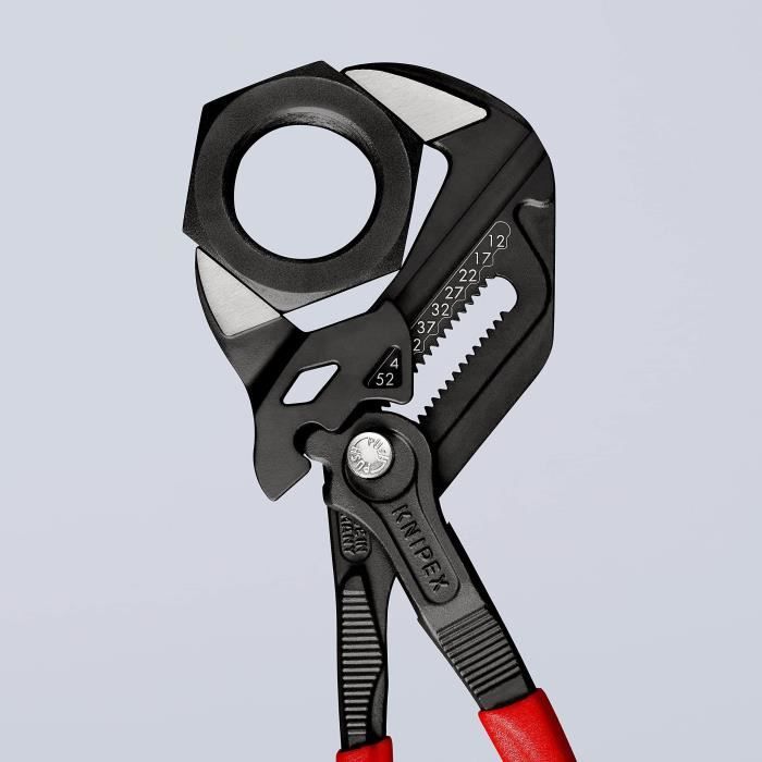 Pince de mécanicien à bec KNIPEX - Chromée - 200 mm - Acier électrique