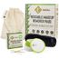 Laver Le Visage Nettoyage en Profondeur Paresseux Nettoyage des Deux C/ôt/és Tissu de Nettoyage Tampons D/émaquillants R/éutilisables leegoal Coton Demaquillant Lavable