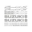 Stickers Suzuki 600 bandit S Ref: MOTO-115 Argent-0