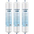Lot de 3 filtres d'eau Wessper compatibles avec réfrigérateur Samsung DA29-10105J HAFEX/EXP-0