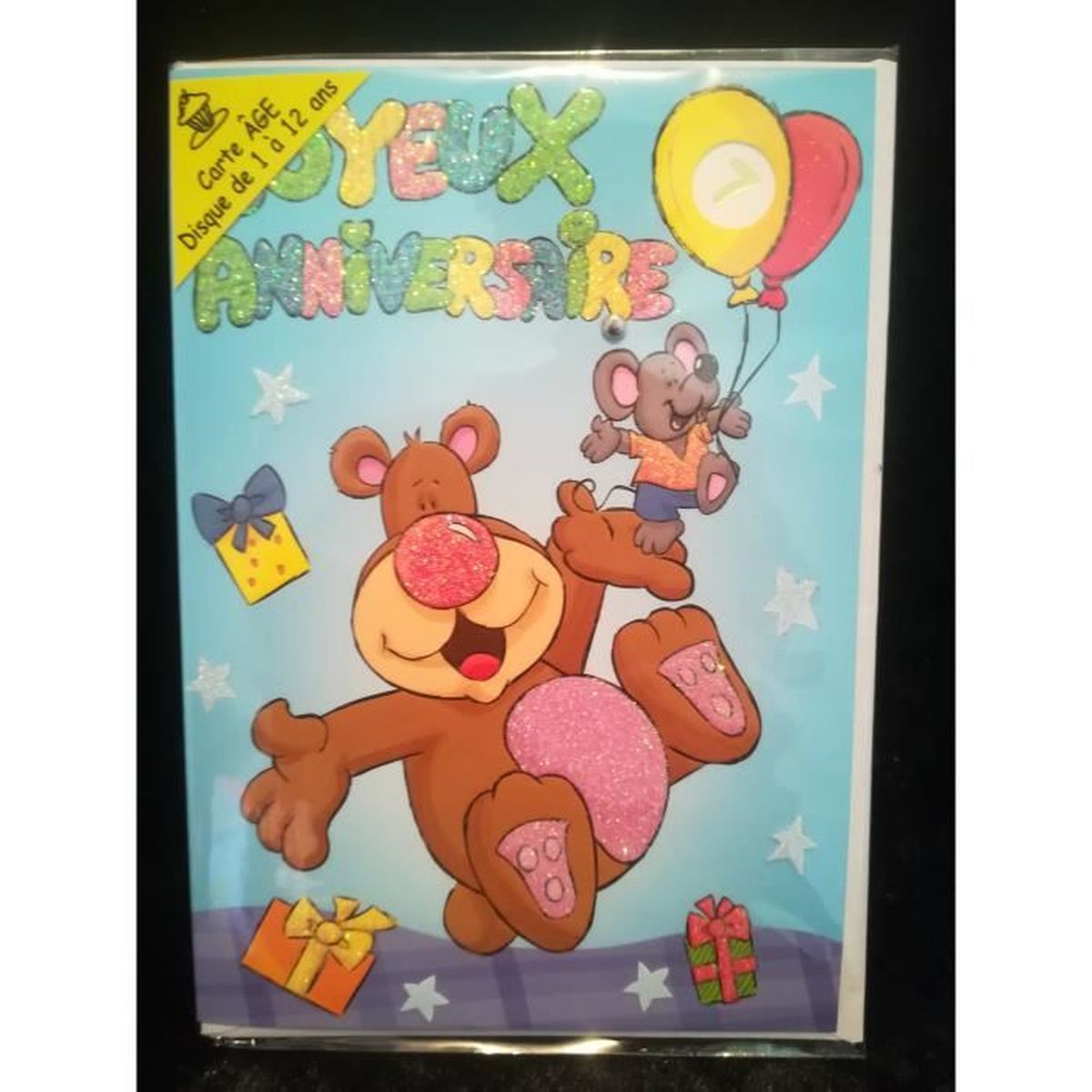 Carte Joyeux Anniversaire 1 12ans Avec Son Enveloppe Achat Vente Carte Postale Deco Cdiscount Carte Joyeux Anniversaire 1 12ans Avec Son Enveloppe Achat Vente Carte Postale Deco Cdiscount