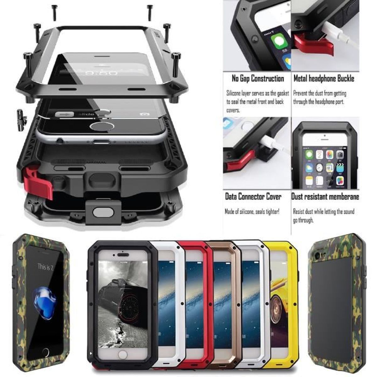 iphone 7 coque antichoc rouge iphone 7 coque antichoc rouge