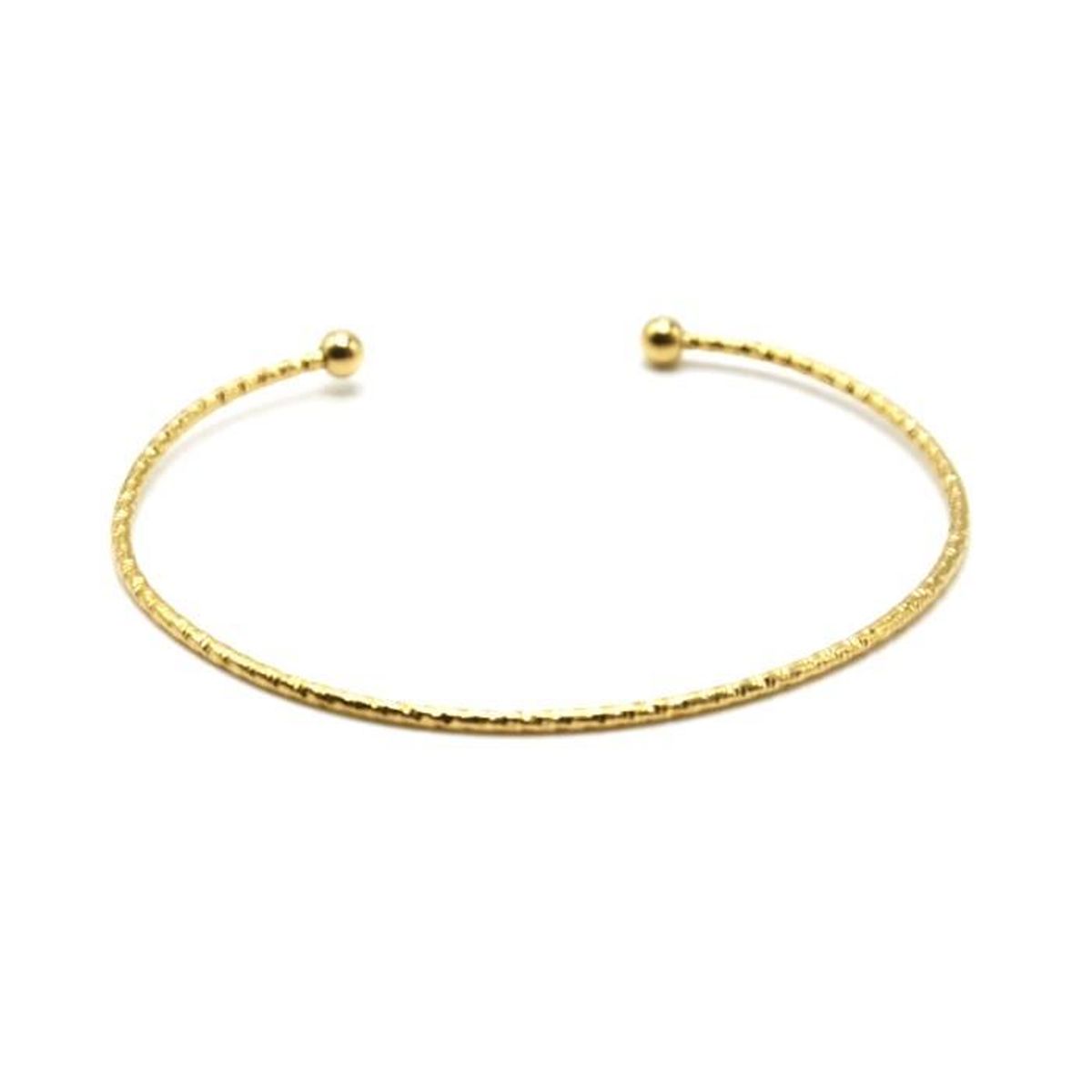 BC4241 Bracelet Jonc Fin Martel Avec Billes Acier Dor Dor Achat bc4241-bracelet-jonc-fin-martel-avec-billes-acier-dor-dor-achat