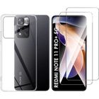Coque pour Xiaomi Redmi Note 11 PRO+ 5G - Redmi Note 11 PRO PLUS 5G et 2 Verres Trempé Film Protection Ecran Phonillico®