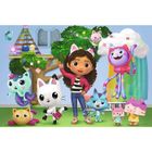 Trefl - 4 Puzzles évolutifs Gabby Et La Maison Magique (35 à 70 Pièces) Pour Enfants Dès 4 Ans