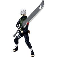 Figurine Anime Heroes - Bandai - Naruto Shippuden - Kakashi Hatake (Fourth Great Ninja War) - 17 cm